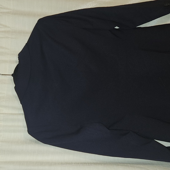 NWOT BANANA REPUBLIC SIENA NAVY BLUE WOOL BLAZER SIZE 0 Petite #445482 - Picture 9 of 17